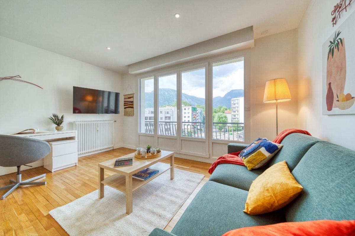 Appartement Le Joli Stade, Avec Magnifique Vue, Grenoble, Rhone Alpes Grenoble